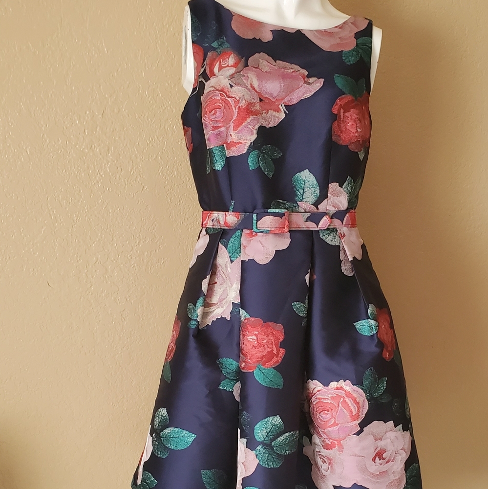 Floral Flare Dress